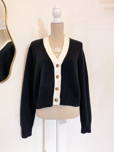 Cardigan bicolor - Taglia M