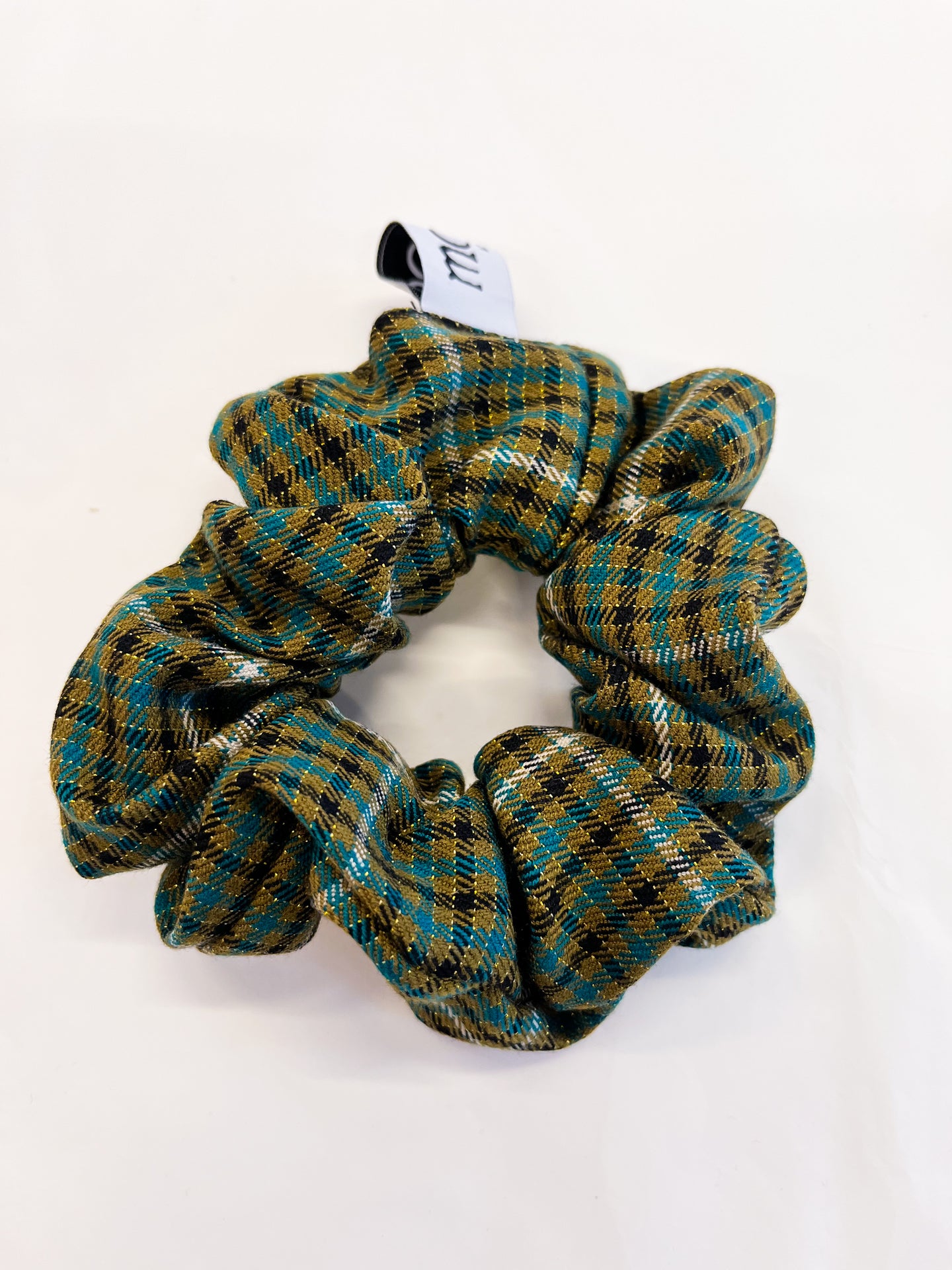 Tartan hair tie