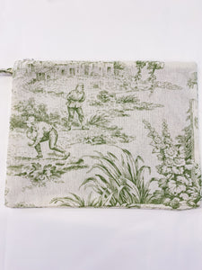 Pochette Toile de Jouy