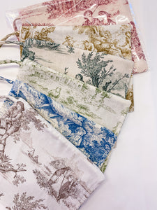 Pochette Toile de Jouy