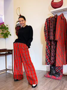 Pantalone Sartoriale Tartan