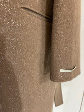 Carica l&#39;immagine nel visualizzatore di Gallery, Cappotto glitter Mocha - Taglia 40