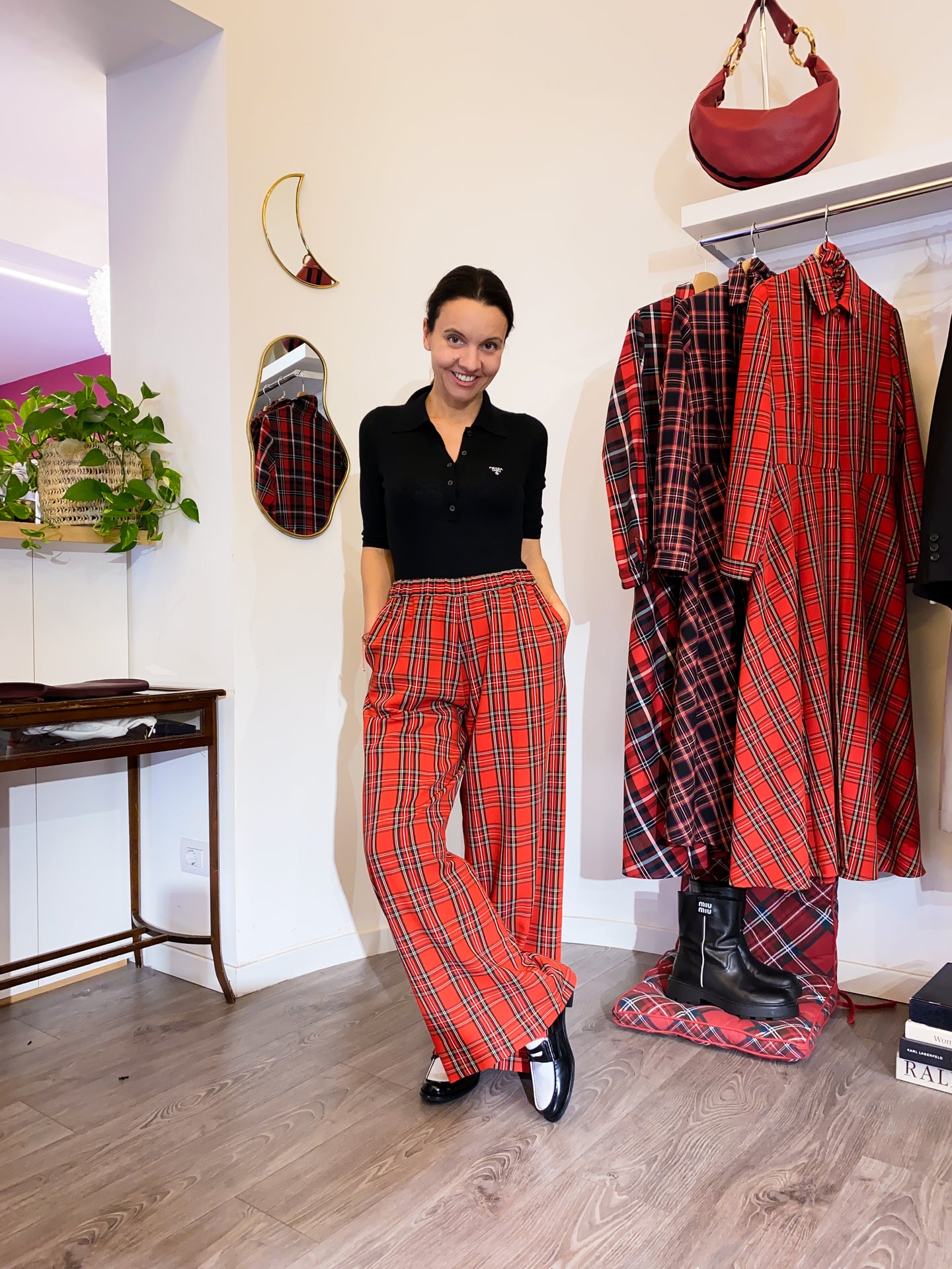 Pantalone Sartoriale Tartan