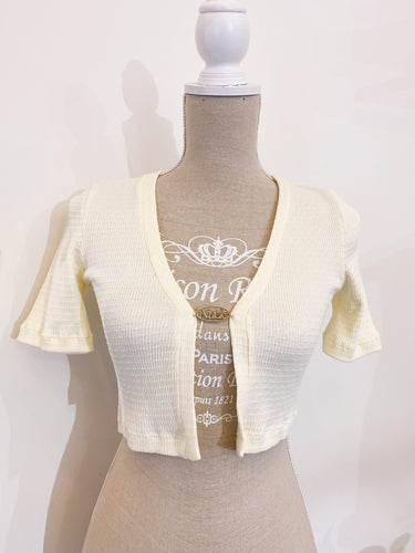 Crop top nude - Taglia M