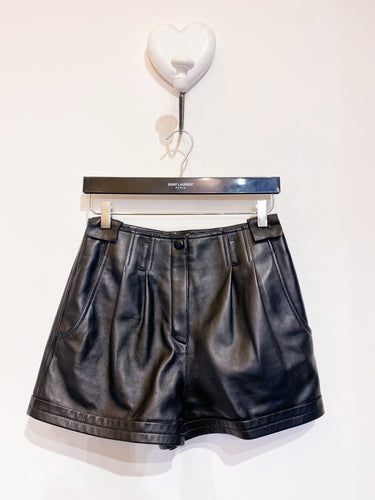 Shorts in pelle - Taglia 38 fr