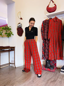 Pantalone Sartoriale Tartan