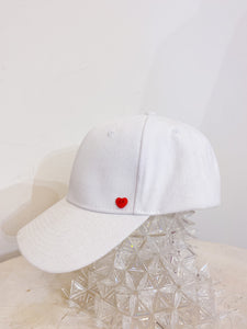 Cappello baseball bianco