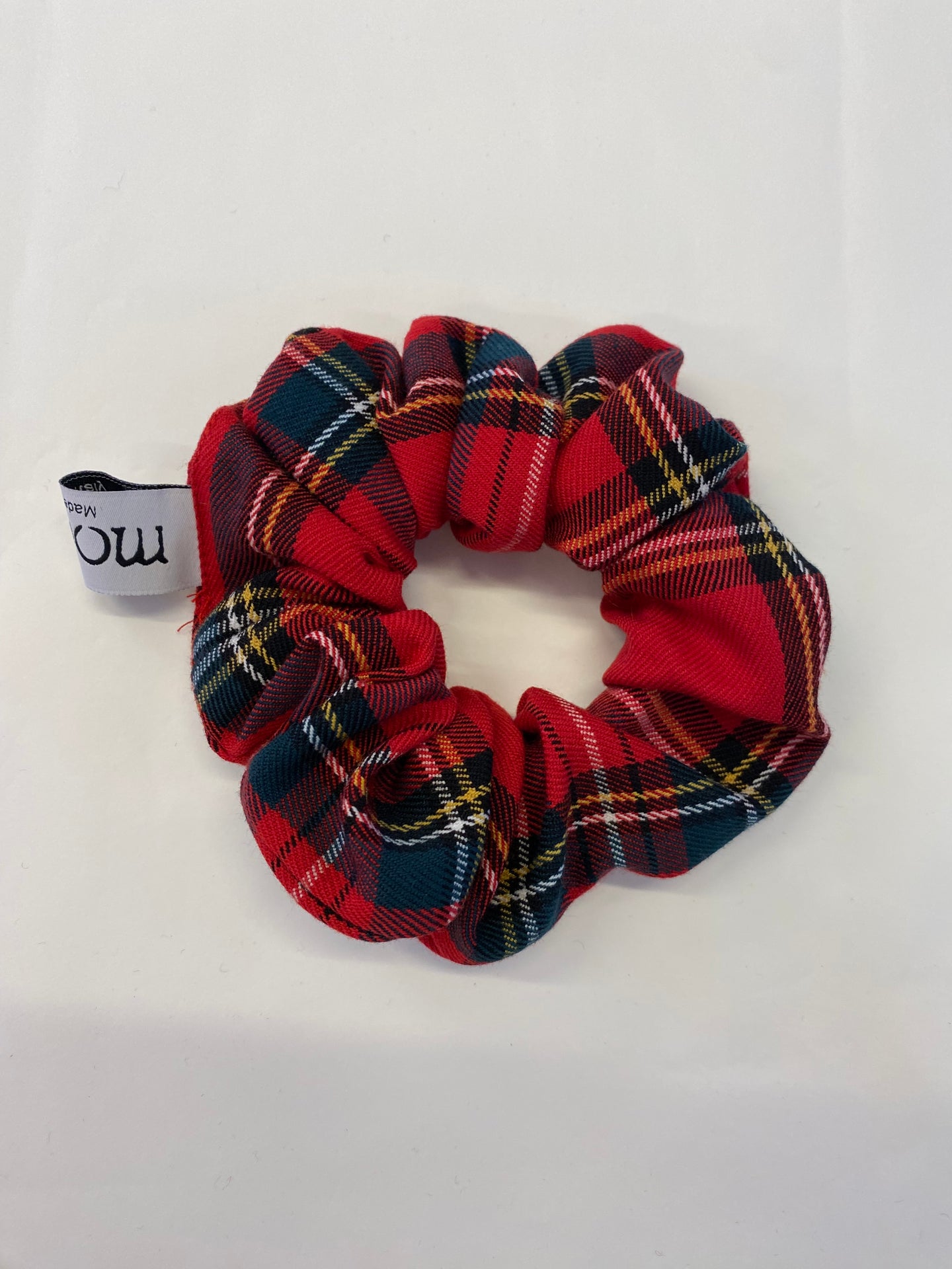 Tartan hair tie