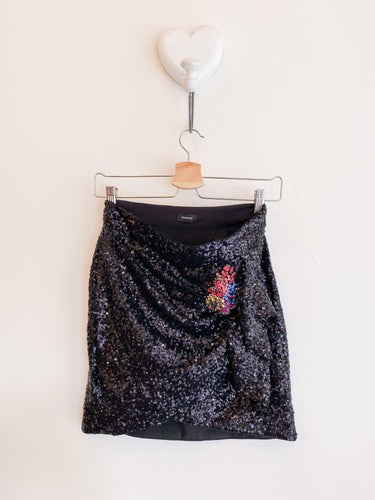 Short sequin skirt - Size 40